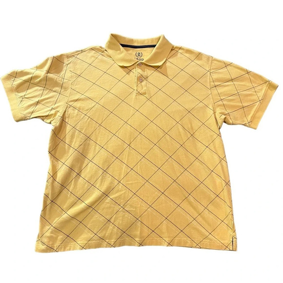 Izod Other - Men's Izod Yellow Diamond Polo Size XL